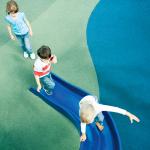 SBR System running track Sound Insulation EPDM Playground Surface for sale