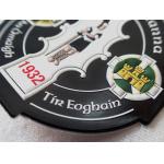 Eco Friendly Custom TPU Badges 3D Embossed Logo Heat Transfer For Garment