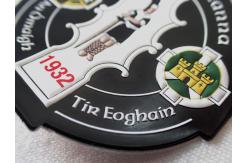 China Eco Friendly Custom TPU Badges 3D Embossed Logo Heat Transfer For Garment supplier
