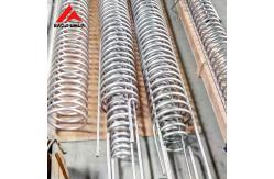 China Spiral Double Titanium Tube Heat Exchangers Coil Evaporator supplier