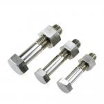 SS M4 M5 M6 M8 M10 M12 Heavy Hex Headed Cap Screw Machine Bolt and Nuts Hex Machine Tap Bolt for Heavy Duty Applications for sale