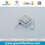 Mini Square Anti-Theft Pull Box W/Long Straight Cable Loop End