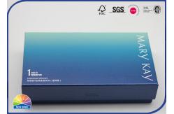 China Custom Printing Paper Gift Box Special Eco Friendly Blue With PET Foam supplier