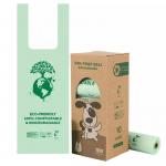 PLA Green Plastic Eco Friendly Compostable Biodegradable Dog Waste Bags Puppy Poop Bags for sale