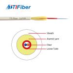 GJFSH Indoor Non Metallic SM G652D Fiber Optic Cable For FTTH for sale