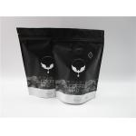 250G 500g coffee aluminum foil stand up pouch with valve , custom printing for sale
