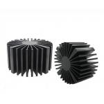 Solid Aluminum Extrusion Profiles , Led Lightling Extruded Heat Sink for sale