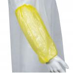 Oil Proof Disposable Waterproof Colorful PE Oversleeves For Restaurant for sale