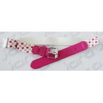 Heart Shape Girls Elastic Belt , Silk Printing / Metallic Printing Children Elastic Belt for sale
