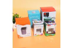 China Custom Printed Speaker Packaging Box with Protective Foam Insert Eco-Friendly supplier