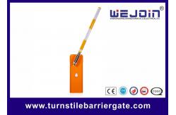 China 150W Car Park Security Barriers , Automatic Car Park Barrier System Round Boom supplier