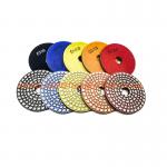 4 Inch Diamond Polishing Pads One Piece Sintering Concrete Polishing Pads for sale