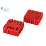 130298 703493 Red Nylon Bristle Blocks Suitable For Vector 2500 Cutting Machine for sale