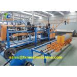 1.8mm Programmable System Chain Link Fence Machine Diamond Mesh Wire Weaving for sale