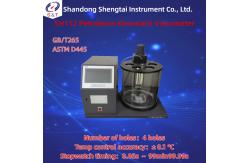 China 4 Holes Petroleum Kinematic Viscometer ASTM D445 Room Temp -100 ℃ 1800W supplier