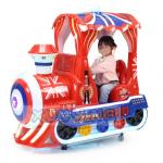 Amusement Coin Operated Kiddie Ride Train Swing Machine Customized for sale