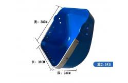 China Blue Farms And Poultry Plastic Feed Troughs Large Plastic Feeding Trough supplier