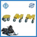 Silicone 1500Lbs Load Capacity Snowmobile Wheel Dollies Strap-On Snowmobile Roller Set for sale