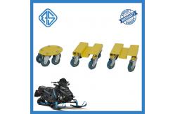 China Silicone 1500Lbs Load Capacity Snowmobile Wheel Dollies Strap-On Snowmobile Roller Set supplier
