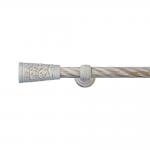 Aluminum Alloy Curtain Rod Set Accessories Single Curtain Bracket For Indoor Window Decor for sale