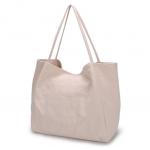 Large Capacity Canvas Cloth Shopping Bags Eco Friendly For Young Ladies for sale