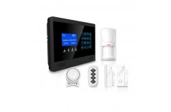 China Wireless Wired Smart Burglar Alarm System WIFI GSM supplier