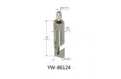 China Adjustable Cable Gripper Square Hook With Safety Cap YW86124 supplier