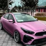 Matte Chrome Metal Magenta Car TPU PPF Matte Wrap Automotive Paint Protection Film for sale