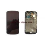 Black Cell Phone LCD Screen Replacement for LG E960 Nexus 4 for sale