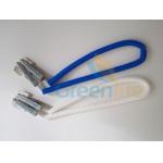 Dental Clip Expander Slim Plastic Spiral Rope Napkin Holder in Blue/White Colour for sale
