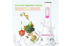 China Family Pack Ultrasonic Automatic Ozone Vegetable And Fruit Purifier Remove Metal Conta supplier