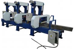 China Multiple Blades Horizontal Band Saw Resaw For Processing Timber supplier