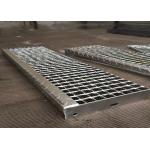 Non Slip Weld Steel Stair Treads Grating , Safety Grating Stair Treads for sale