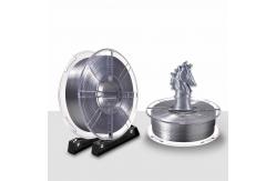China Forming Technology FDM PLA 3D Printer Filament Toughness Enhanced Silk Silver supplier
