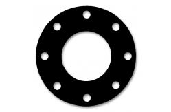 China UL94-V0 Flammability Silicone Rubber Washer for High Temperature Applications supplier