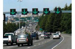 China Outside Reflective P25 Variable Message Signs Multiple Control Mode / Wireless Connection supplier