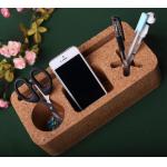 Cork Desk Organizer Cork Pen Holder Office Desktop Tidy Storage Custom Size for sale