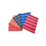 Plastic Composite PVC Red Roof Tile Fireproof Outdoor Decoration for sale