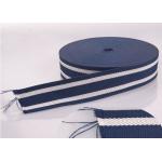 Eco - Friendly Jacquard Elastic Band Polyester Webbing Tape For Luggage