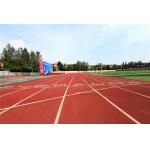 TPE Granules Jogging Track Rubber Running Track Paint Middle School for sale