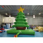 Inflatable Christmas Tree Jumping Area Inflatable Bouncy Castle