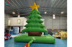 China Inflatable Christmas Tree Jumping Area Inflatable Bouncy Castle supplier