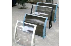 China 1200mm Length Window Balcony Awning with Clear Plastic and Easy Installation supplier
