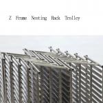 Rk Bakeware China-Stainless Steel Bakery Production for Z Frame Nesting Rack Trolley for sale