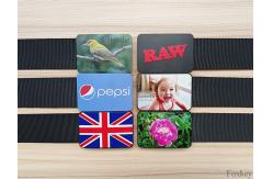 China Black Nylon Plastic Buckle Belt For Advert Webbing Promotion Gift Bird Photo Print supplier