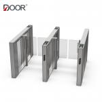 Triple Anti Pinch Pedestrian Speed Gates With Servo Motor Automatic Control Door for sale