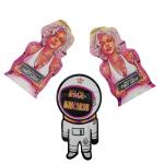 Custom Print Shape Mini Mylar Bag 1g 3.5g 7g 14g 28g Mushroom Child Resistant Smell Proof Soft Touch Cali Pack Mylar Bag for sale