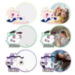 Blank Sublimation MDF Photo Frame Creative Zodiac Series Trendy Novelty Shapes Fashion Personalized Picture Frame for sale