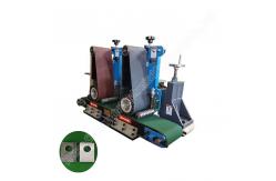 China Semi-Automatic Metal Polishing Machine Deburring Sheet Edge Metal Plane Polishing Machine supplier