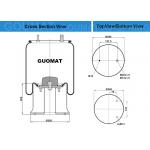 GOODYEAR 1R13-732 Car Air Springs Flexmember 566263518 1T19E-3 For FRUEHAUF M001464 for sale